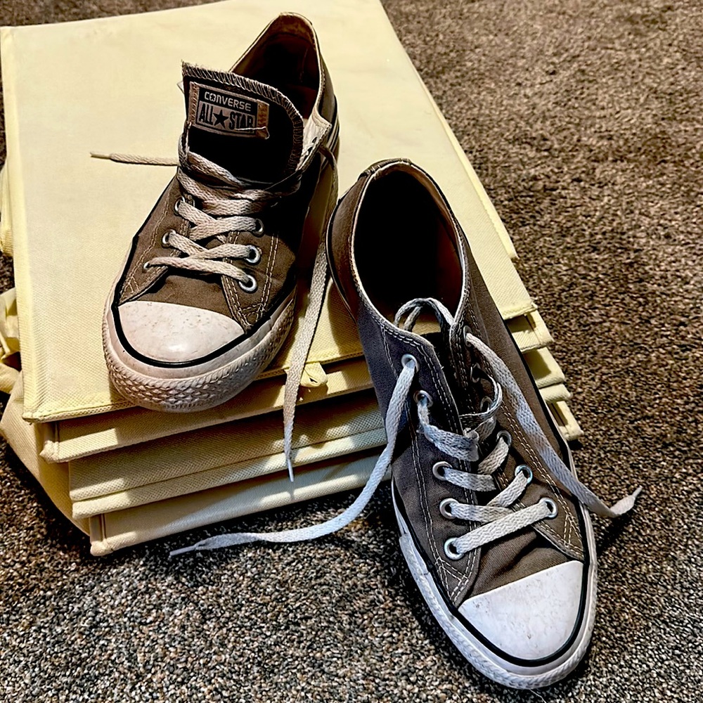 Gray Converse Sneakers